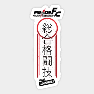 Pride FC Total Elimination Sticker